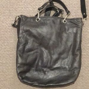 M0851 Bags - M0851 Leather City Shopper-Grey M0851 Bags - M0851 Leather City Shopper-Grey
